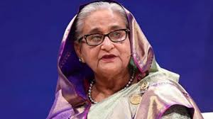 হাসিনার বক্তব্য প্রচারে নিষেধাজ্ঞার আবেদন