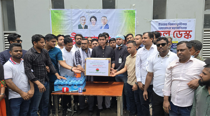 তারেক রহমানের নির্দেশে দগ্ধদের পাশে ছাত্রদল
