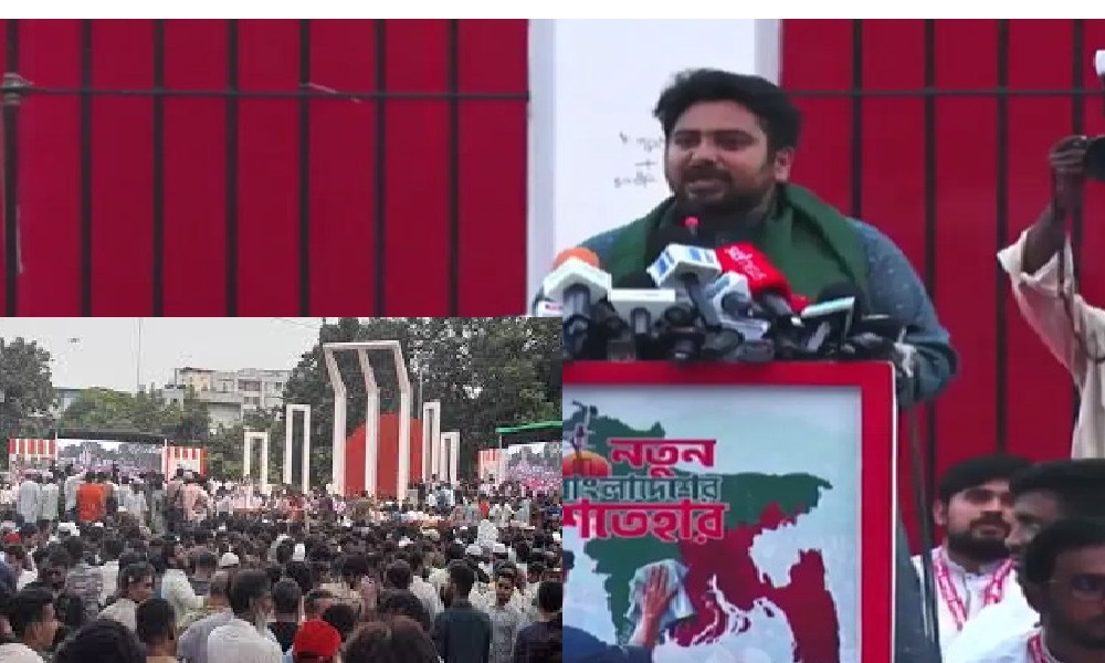এনসিপির ‘নতুন বাংলাদেশের ইশতেহার’ ঘোষণা
