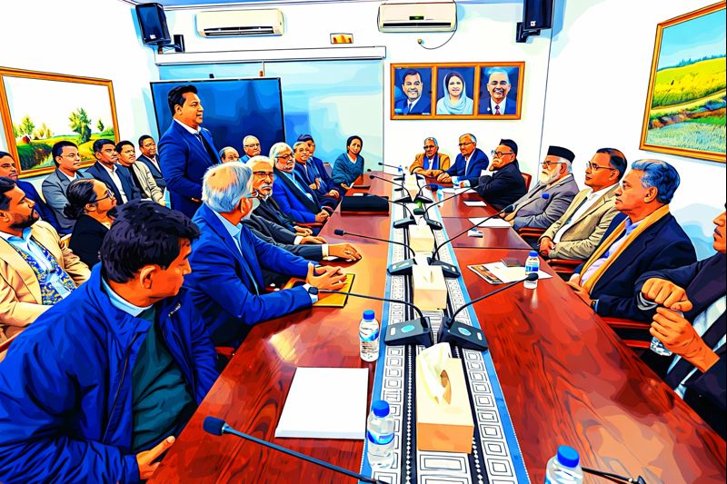 রাজনীতির সংস্কৃতি: বৈঠক ও নেতার বিচক্ষণতা