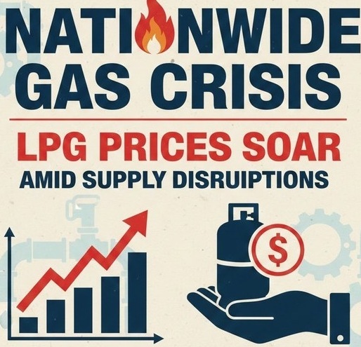 দেশজুড়ে গ্যাস সংকট: এলপিজির দামে আগুন