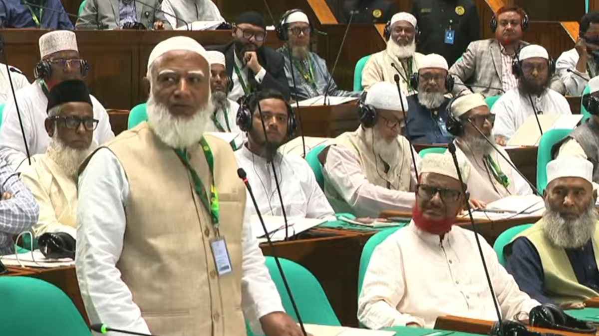 চাঁদাবাজ হলে হাতকড়া পরান: সংসদে জামায়াত আমির