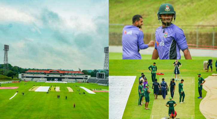 পাকিস্তানের দুশ্চিন্তা সিলেটের উইকেট, আগ্রাসী মুডে বাংলাদেশ