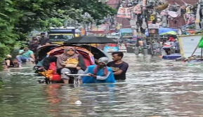 জলাবদ্ধতা: অকার্যকর ড্রেনেজ, অচল স্লুইসগেট